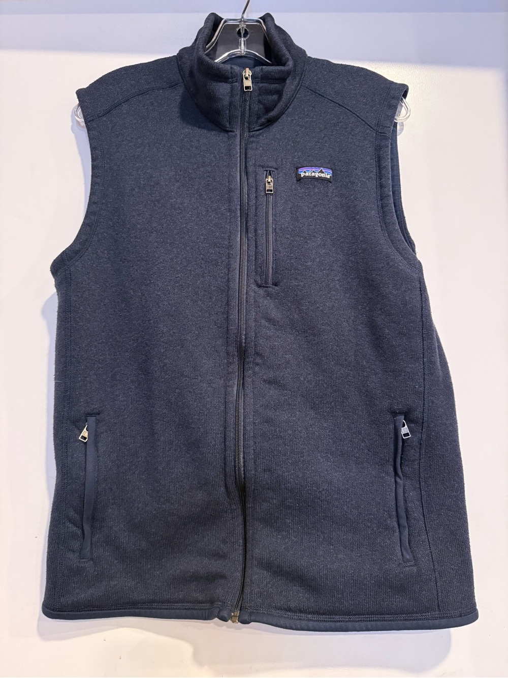 Patagonia Better Sweater Classic Navy Blue Fleece Vest Mens Size Large L